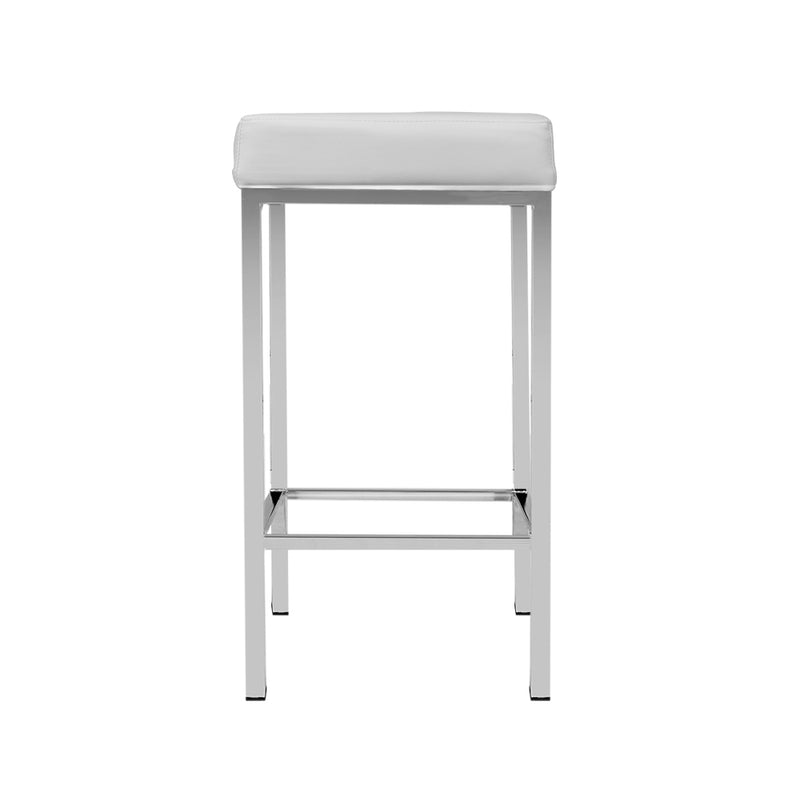 Boxy Barstools (Set of 2) - White