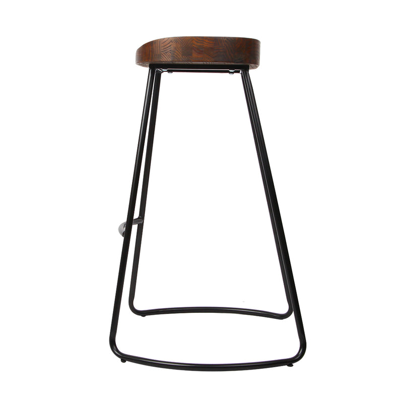 Sedaka 65cm Barstools (Set of 2) - Walnut