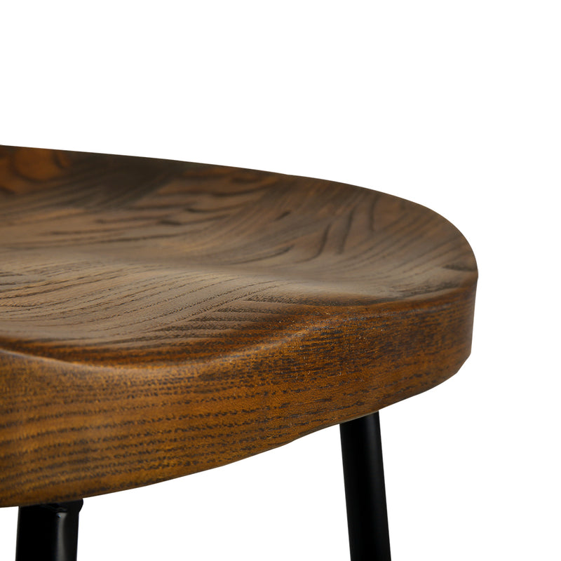Sedaka 65cm Barstools (Set of 2) - Walnut