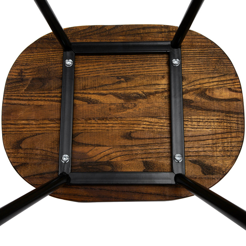 Sedaka 65cm Barstools (Set of 2) - Walnut