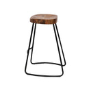 Sedaka 65cm Barstools (Set of 4) - Walnut