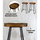 Sedaka 65cm Barstools (Set of 4) - Walnut