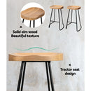Sedaka 65cm Barstools (Set of 4) - Natural