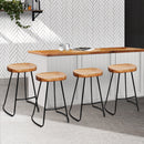 Sedaka 65cm Barstools (Set of 4) - Natural