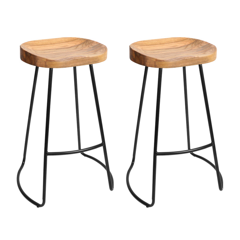 Sedaka 75cm Barstools (Set of 2) - Natural