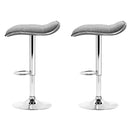 Bruca Fabric Barstools (Set of 2) - Grey