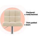 Gerano PU Barstools (Set of 2) - Beige