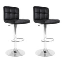 Gerano PU Barstools (Set of 2) - Black.