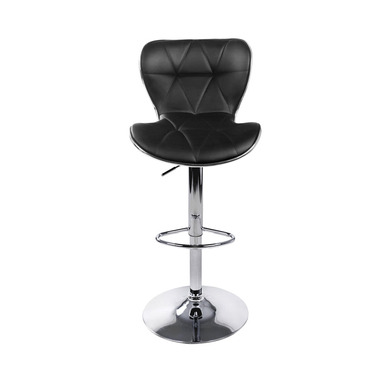 Labatte PU Barstools (Set of 2) - Black