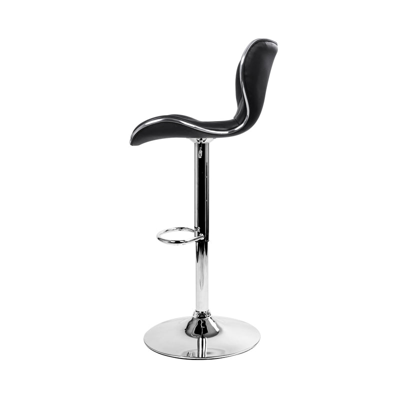Labatte PU Barstools (Set of 2) - Black