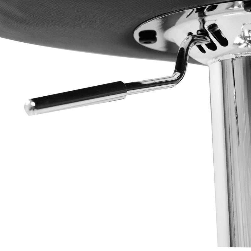 Labatte PU Barstools (Set of 2) - Black