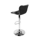 Labatte PU Barstools (Set of 2) - Black