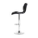 Labatte PU Barstools (Set of 4) - Black