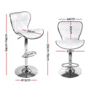 Labatte PU Barstools (Set of 4) - White