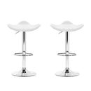 Nawa PU Barstools (Set of 2) - White