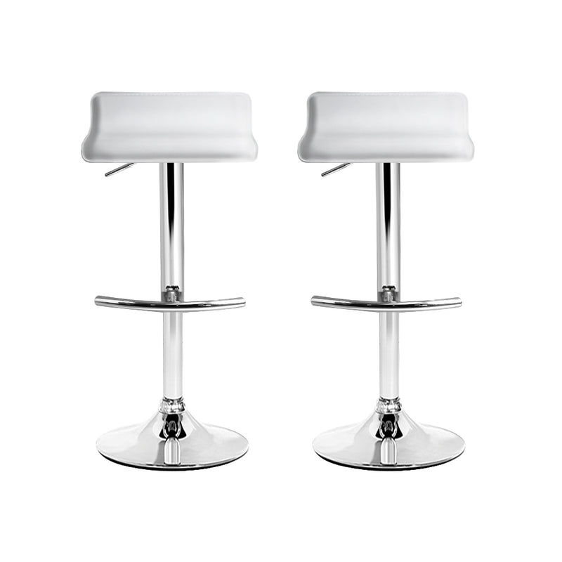Bertone PU Barstools (Set of 2) - White