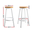 Watari Stackable Barstools (Set of 2)