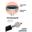 Cesar PU Barstools (Set of 2) - Black