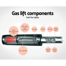 Victoria PU Barstools (Set of 2) - Black