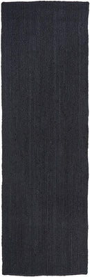 Byron Runner Rug - Black.