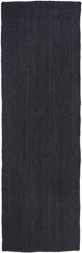 Byron Runner Rug - Black.