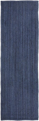 Byron Runner Rug - Navy.