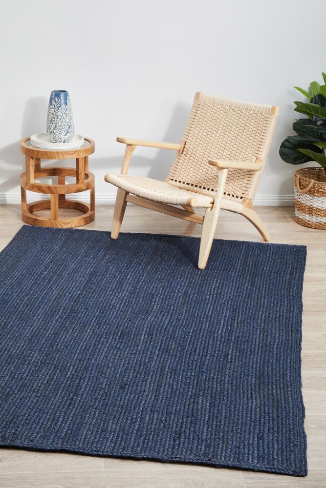 Byron Rug - Navy.