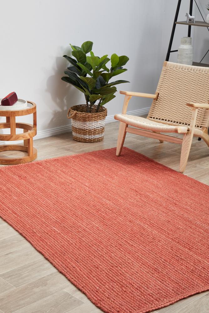 Byron Rug - Terracotta.