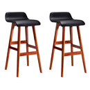 Hay PU Barstools (Set of 2) - Black