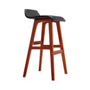 Hay PU Barstools (Set of 2) - Black