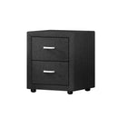 Moda Fabric Bedside - Charcoal