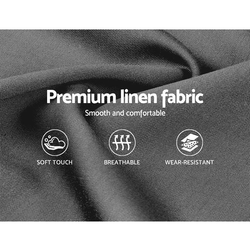 Tiyo Double Fabric Gas Lift Bed