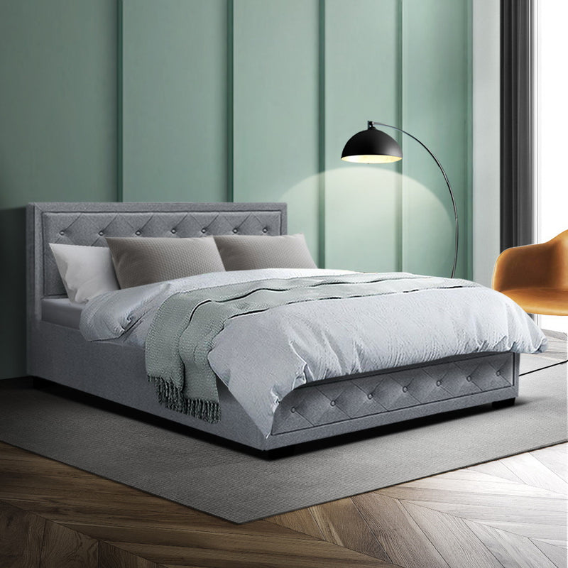 Tiyo Double Fabric Gas Lift Bed