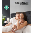 Sara Fabric Queen Headboard - Charcoal