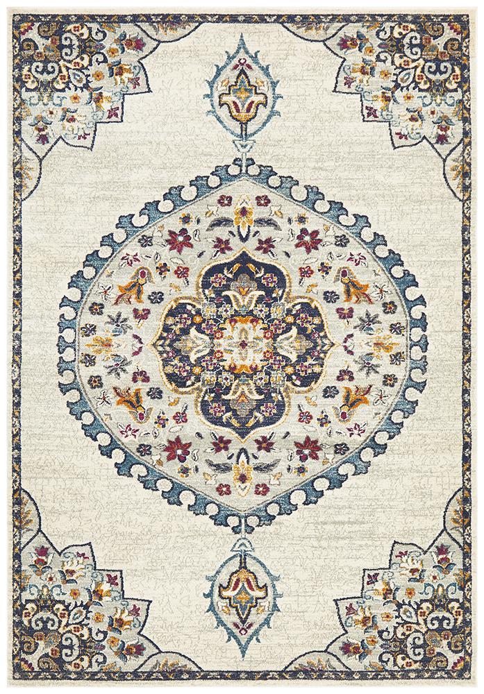 Akkadian Rug - White II.