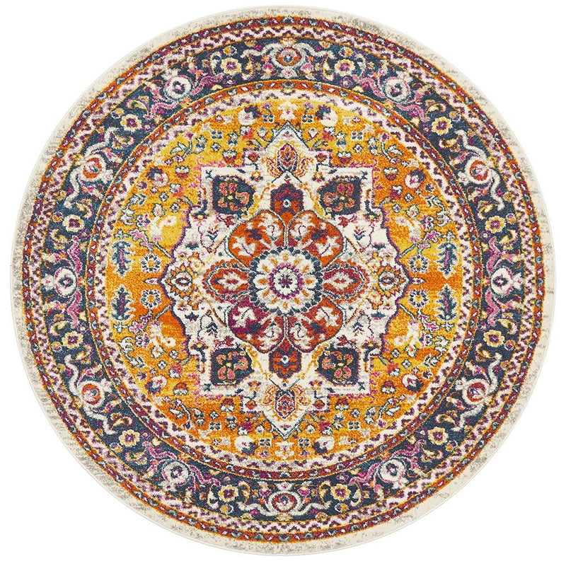 Akkadian Round Rug - Milti III.