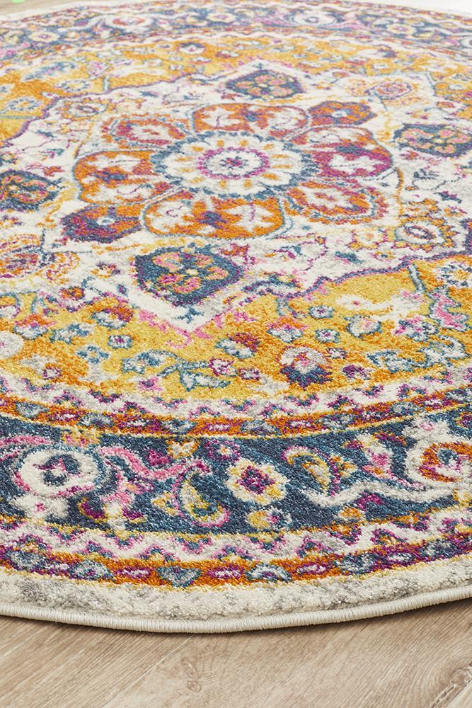 Akkadian Round Rug - Milti III.