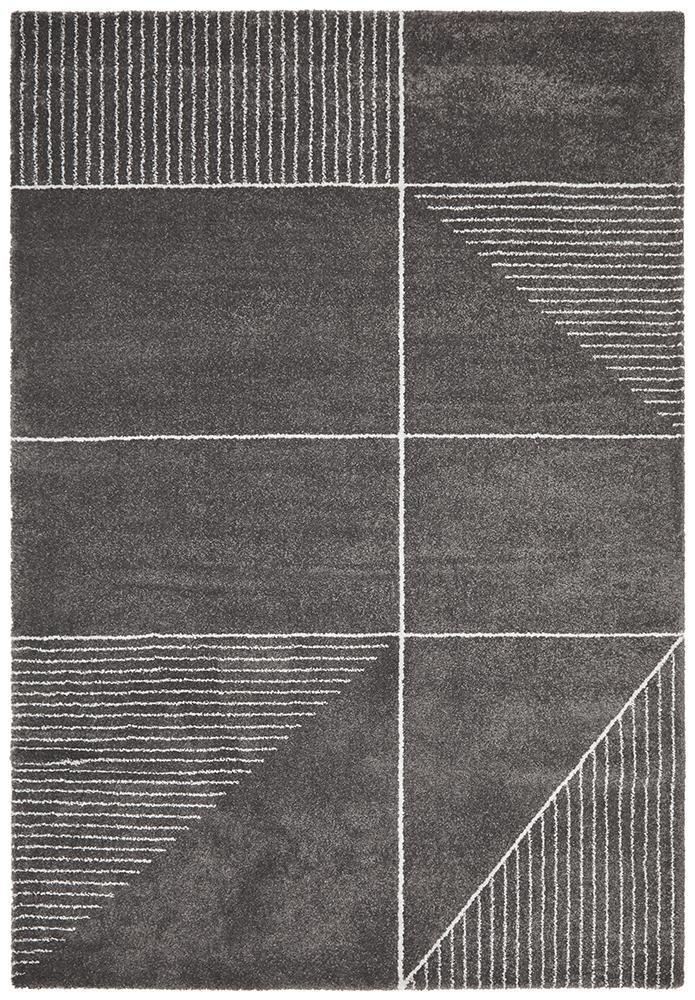 Hollywood II Rug - Charcoal.