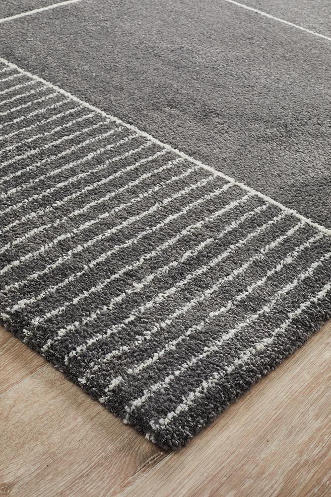 Hollywood II Rug - Charcoal.