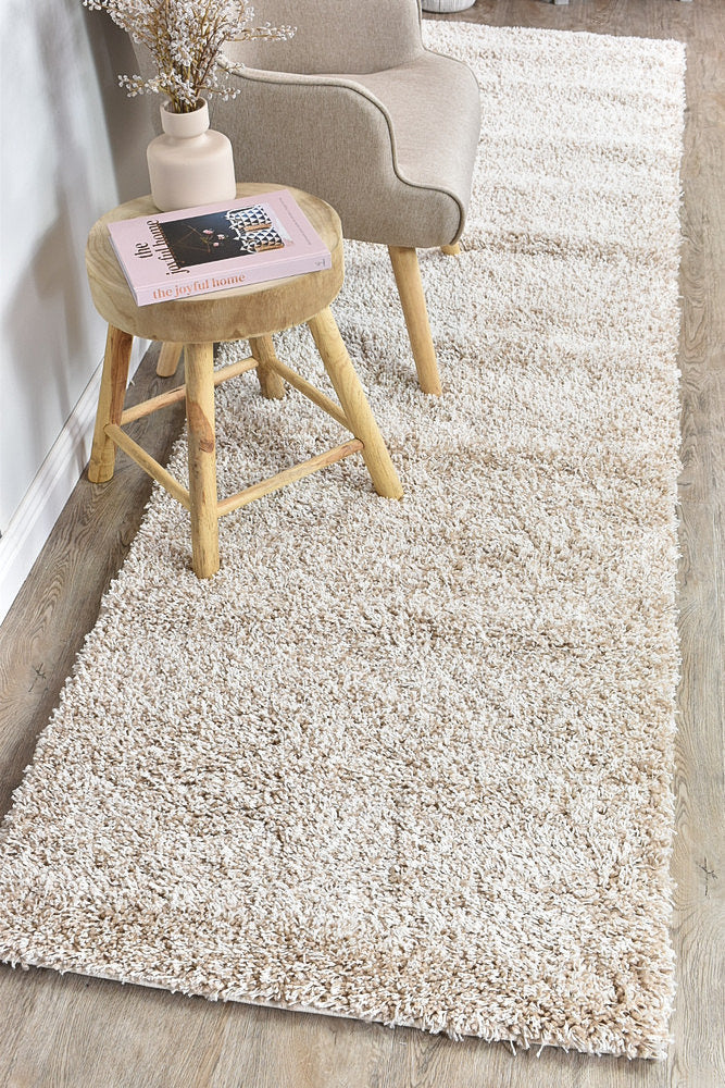 Palma Beige Runner Rug.