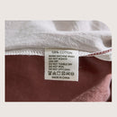 Quilt Cover Set Cotton Duvet King Red Beige.