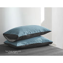 Sheet Set Cotton Sheets King Blue Dark Blue.