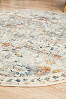 Millenia Round Rug - Silver.