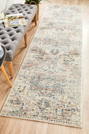 Millenia Runner Rug - Silver.