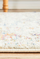 Millenia Runner Rug - Silver.