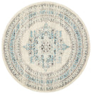 Millenia Round Rug - White.