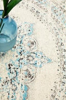 Millenia Round Rug - White.