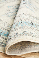 Millenia Round Rug - White.