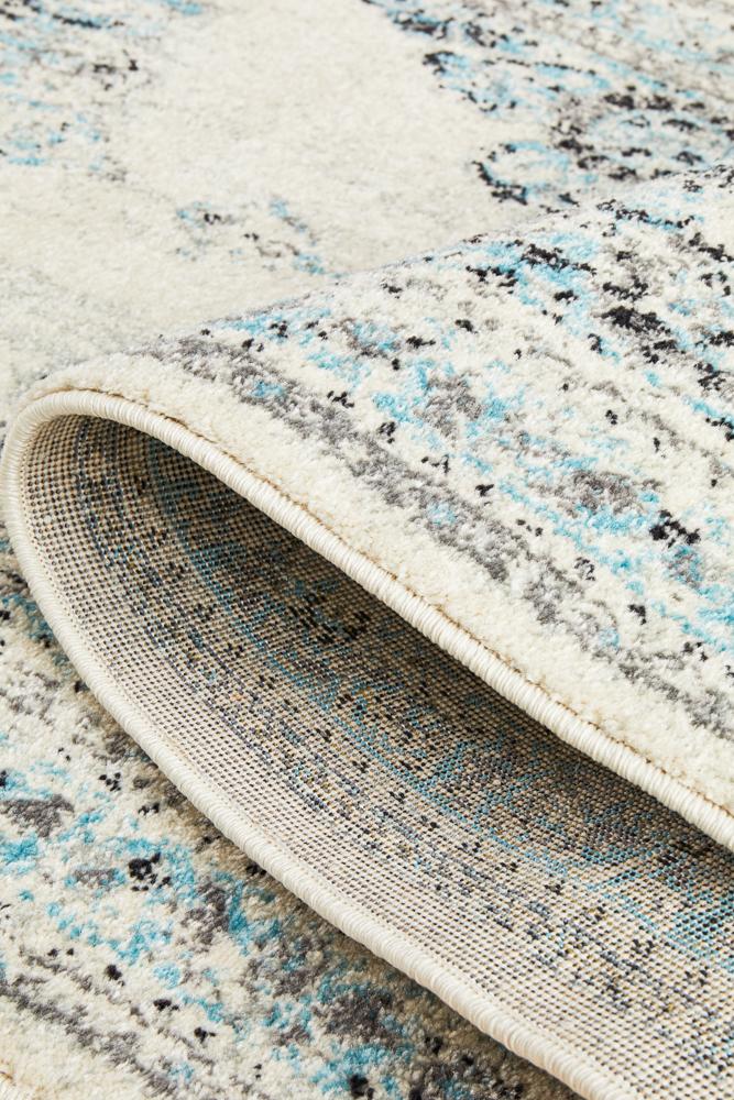 Millenia Runner Rug - White.