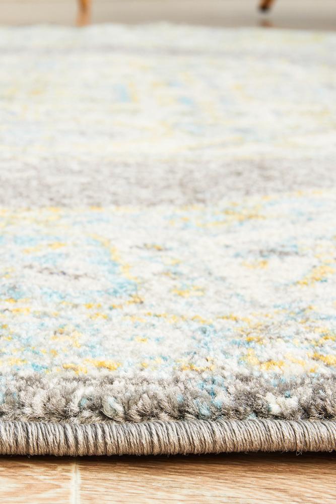 Millenia Round Rug - Grey.